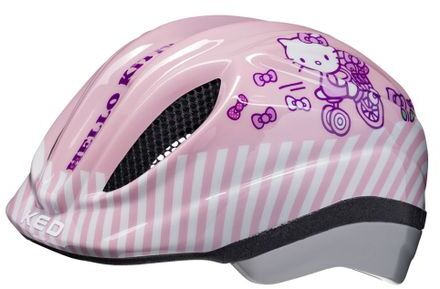 Ked fietshelm Meggy Hello Kitty meisjes roze maat 52-58 cm