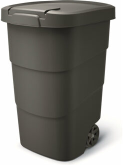 Keden Afvalcontainer - zwart - 95 liter - 54 x 50 x 76 cm