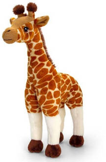 Keel Toys Kinder knuffels giraffe van 40 cm - Knuffeldier Multikleur