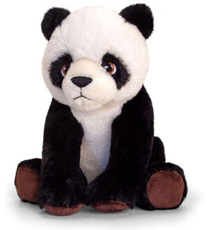 Keel Toys Kinder knuffels panda beer van 25 cm - Knuffeldier Multikleur