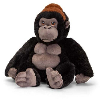 Keel Toys Pluche gorilla aap knuffel van 20 cm Multi