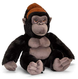 Keel Toys Pluche gorilla aap knuffel van 30 cm