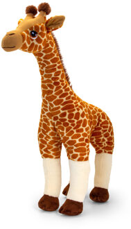 Keel Toys Pluche knuffel dier giraffe 70 cm - Knuffeldier Multikleur