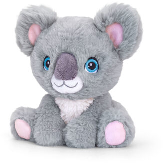 Keel Toys Pluche knuffel dier koala 16 cm - Knuffeldier Multikleur