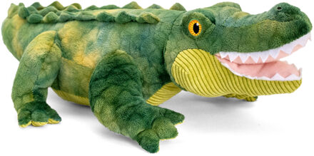 Keel Toys Pluche knuffel dier krokodil 52 cm - Knuffeldier Multikleur