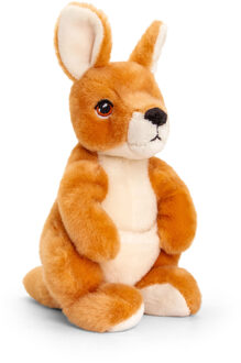 Keel Toys Pluche knuffel dier wallaby kangoeroe 27 cm