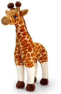 Keel Toys Pluche knuffel Giraffes - 40 cm - knuffelbeesten Multi