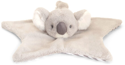 Keel Toys pluche knuffel koala tuttel/knuffeldoekje - lapje - 32 cm - Super zacht