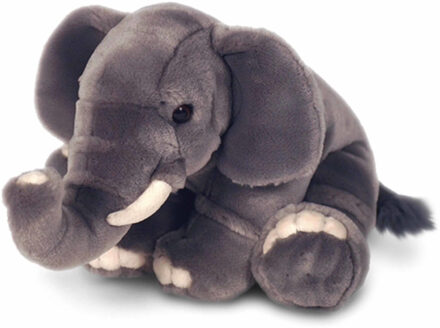 Keel Toys pluche olifant knuffel 110 cm Grijs