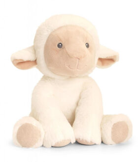 Keel Toys pluche schaap/lammetje - 25 cm - zachte baby/peuter knuffels