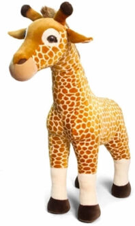 Keel Toys Pluche staande giraffe knuffeldier 100cm
