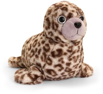 Keel Toys Speelgoed knuffel zeehondje bruin 35 cm