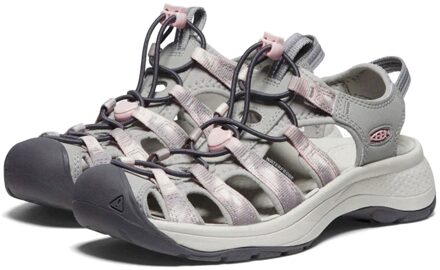Keen Astoria West Sandalen Dames licht grijs - licht roze - 42