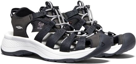 Keen Astoria West Sandalen Dames zwart - donker grijs - 39