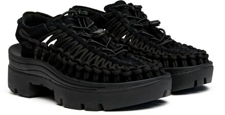 Keen Uneek Platform Sandalen Zwart