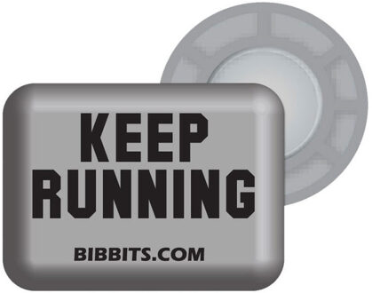 Keep Running grijs - ONE-SIZE
