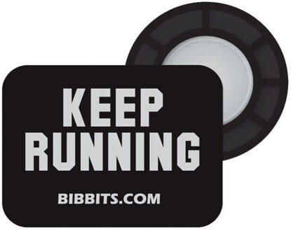 Keep Running zwart - ONE-SIZE