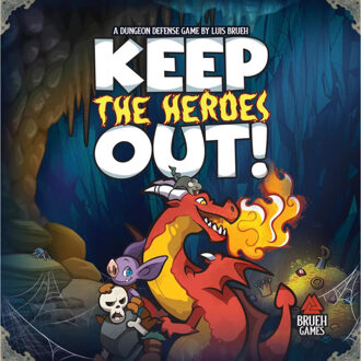 Keep the heroes out! - Boardgame