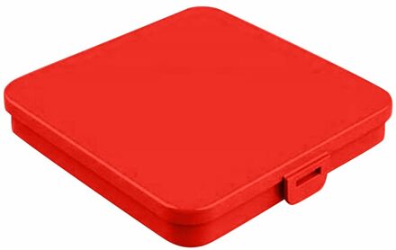 Keeper Draagbare Gezicht Maskers Organizer Stofdicht Mond Cover Houder Waterdicht Masker Opbergdoos Accessoires Mascarilla rood