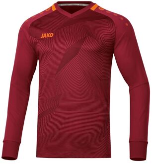 Keepershirt Goal Kind Wijn Rood-Fluor Oranje Maat 128