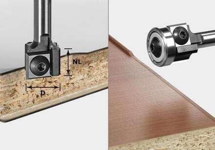 Keermes-kantenfrees HW S8 HW D19 12x12 KL OFK