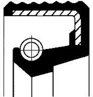 Keerring, nevenbak 12015355B