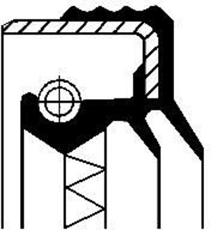 Keerring, verdeeldifferentieel 12016061B