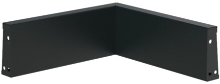 Keerwand aluminium 50 x 50 x 20 cm binnenhoek