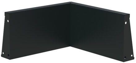 Keerwand aluminium 50 x 50 x 30 cm binnenhoek