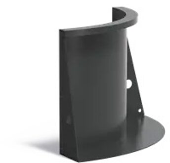 Keerwand aluminium binnenbocht 50x50x50cm.