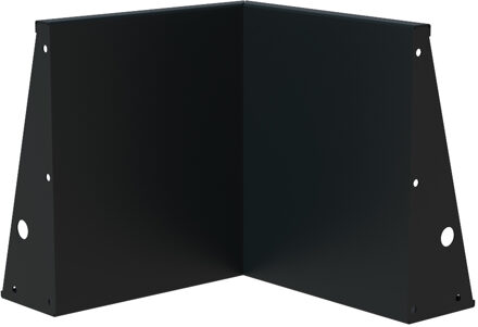 Keerwand aluminium binnenhoek 50x50x60cm.
