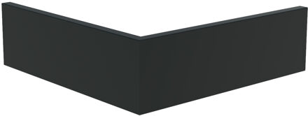 Keerwand aluminium buitenhoek 100x100x30cm.