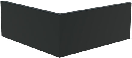 Keerwand aluminium buitenhoek 100x100x40cm.