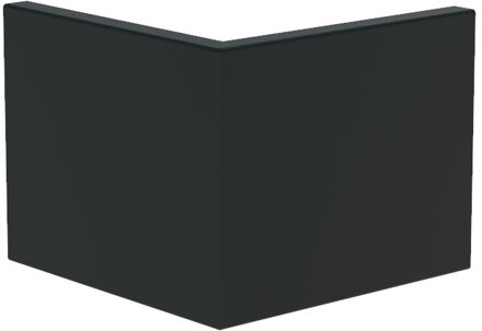 Keerwand aluminium buitenhoek 50x50x40cm.