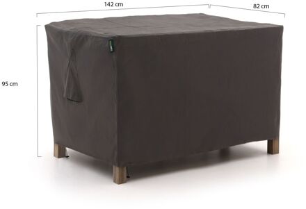 Kees Smit Tuinmeubelhoes barset 142x82x95cm - Laagste prijsgarantie! Grijs