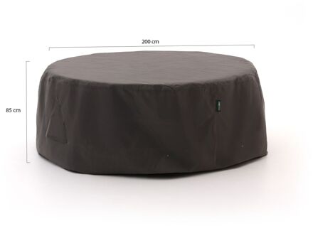 Kees Smit Tuinmeubelhoes diningset ø 200 (h: 85cm) - Laagste prijsgarantie! Grijs