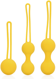 Kegelbal Oefenset - Citroen Geel