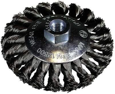 Kegelborstel 100Xm14X0.5 Met Getordeerd Staaldraad - 751317