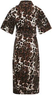 Keisley-jurk in bruin - XS