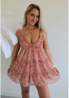 Kelly jurk Zalm - 34