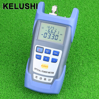 Kelushi Ftth Fiber Optische Power Meter Glasvezel Kabel Tester -70dBm ~ + 6 Of 10dBm Sc/Fc connector
