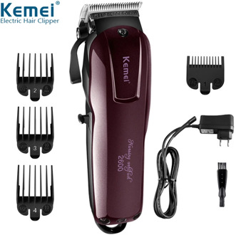 Kemei 2600 professional hair clipper electric hair trimmer powerful hair shaving machine hair cutting beard electric razor