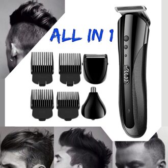 Kemei Alle In Een Professionele Elektrische Tondeuse Kappers Cut Oplaadbare Elektrische Neus & Hair & Beard Trimmer au plug