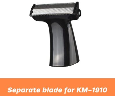 Kemei Baard Trimmer Kapper Professionele Tondeuse T Vormige Snijmachine Kapsel Mannen Scheerapparaat Een Blade Cordless Mannelijke Maaier geel