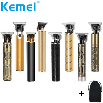 Kemei Electric Hair Clipper Rechargeable Shaver Beard trimmer Professional Hair Trimmer Barbershop Dedicated Hair clipper T9