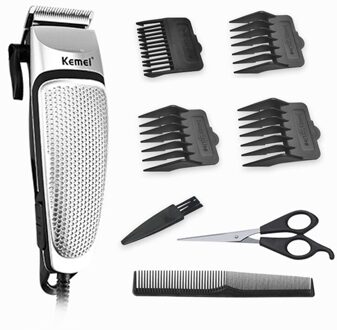 Kemei Elektrische Clipper Mannen Tondeuse Professionele Trimmer Huishoudelijke Lage Noise Baard Machine Persoonlijke Verzorging Haircut Gereedschap 45D geen doos