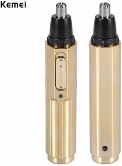 Kemei Elektrische Scheren Neus Tondeuse Veilig Gezichtsverzorging Scheren Neus Clipper Voor Man En Vrouw