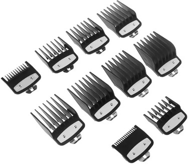 Kemei Hair Clipper Limit Comb Guide Attachment Size Barber Replacement 3/6/10/13/16/19/22/25/1.5/4.5mm