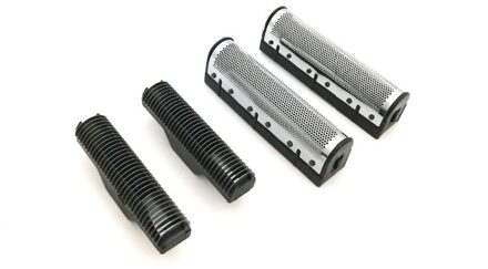 Kemei KM-1102 Oplaadbare Draadloze Scheerapparaat Voor Mannen Twin Blade Vergeldende Baard Scheermes Gezichtsverzorging Multifunctionele Sterke Trimmer enkel en alleen mes net