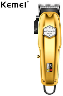 KEMEI KM-1984 Hair Clipper Professional Stainless Steel Hair Trimmer 5W Hair Cutting USB Charging Beard Trimmer